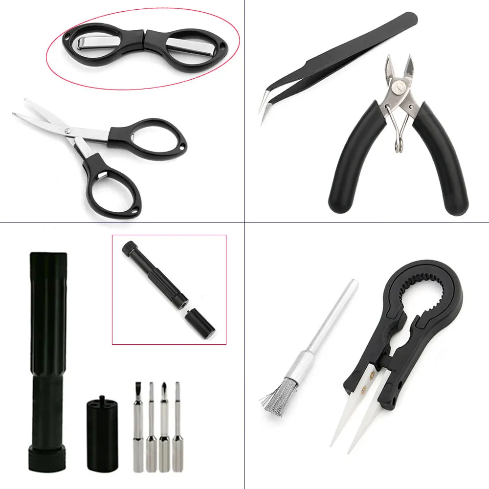 Набор инструментов для электронной сигареты ручной работы сумка вейпа