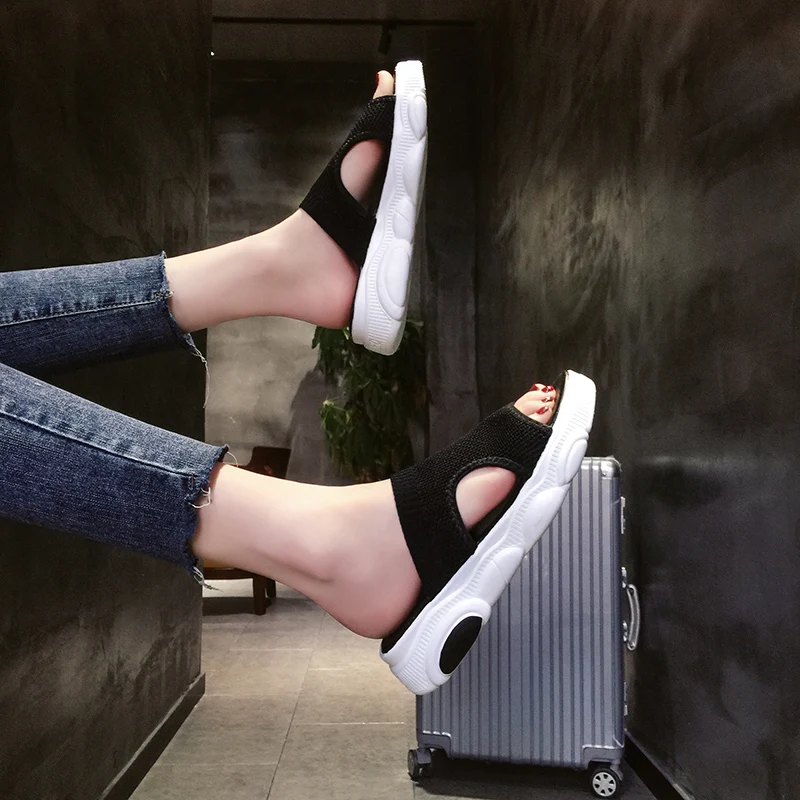 

2021 Summer Clogs Wedge Sale Of Women's Shoes Multicolored Sandals Muffins shoe All-Match Platform New Sports Comfort Flat Low B