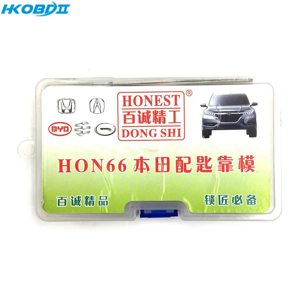 HKOBDII слесарь поставляет честные формы для ключей от машины HON66 HONDA автомобильный