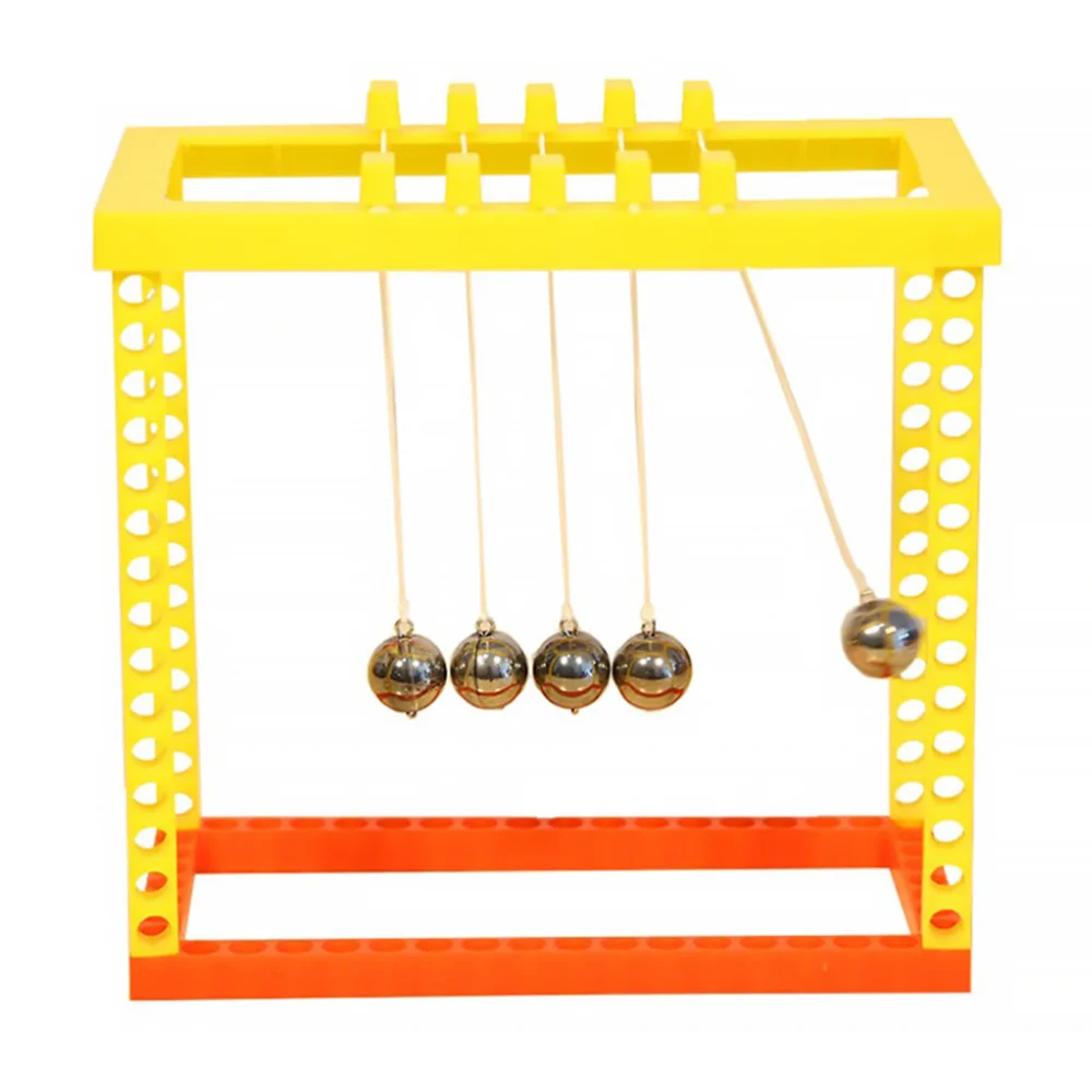1 Set Kids Newton Cradle Balance Scientific Experiment DIY Assembly | Дом и сад