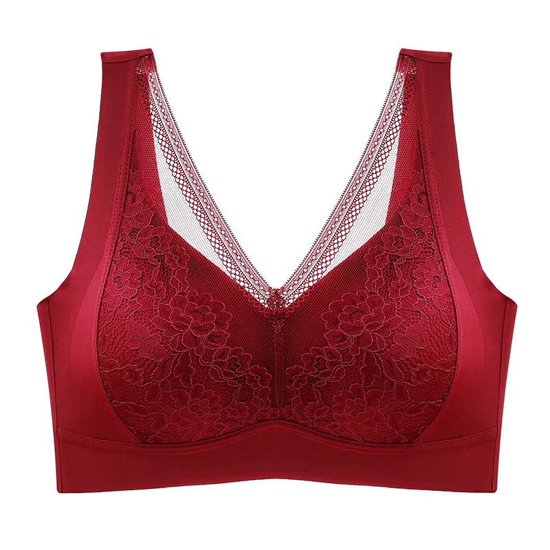 

Seamless Bra Push Up Bras For Women Latex Gathers Shock-proof Pad Underwear Women Bra Female Intimate Comfortable Bralette