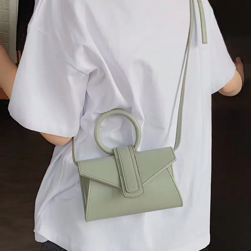 2020 новое кольцо сумка Расширенный с ручкой через океан карманы из искусственной