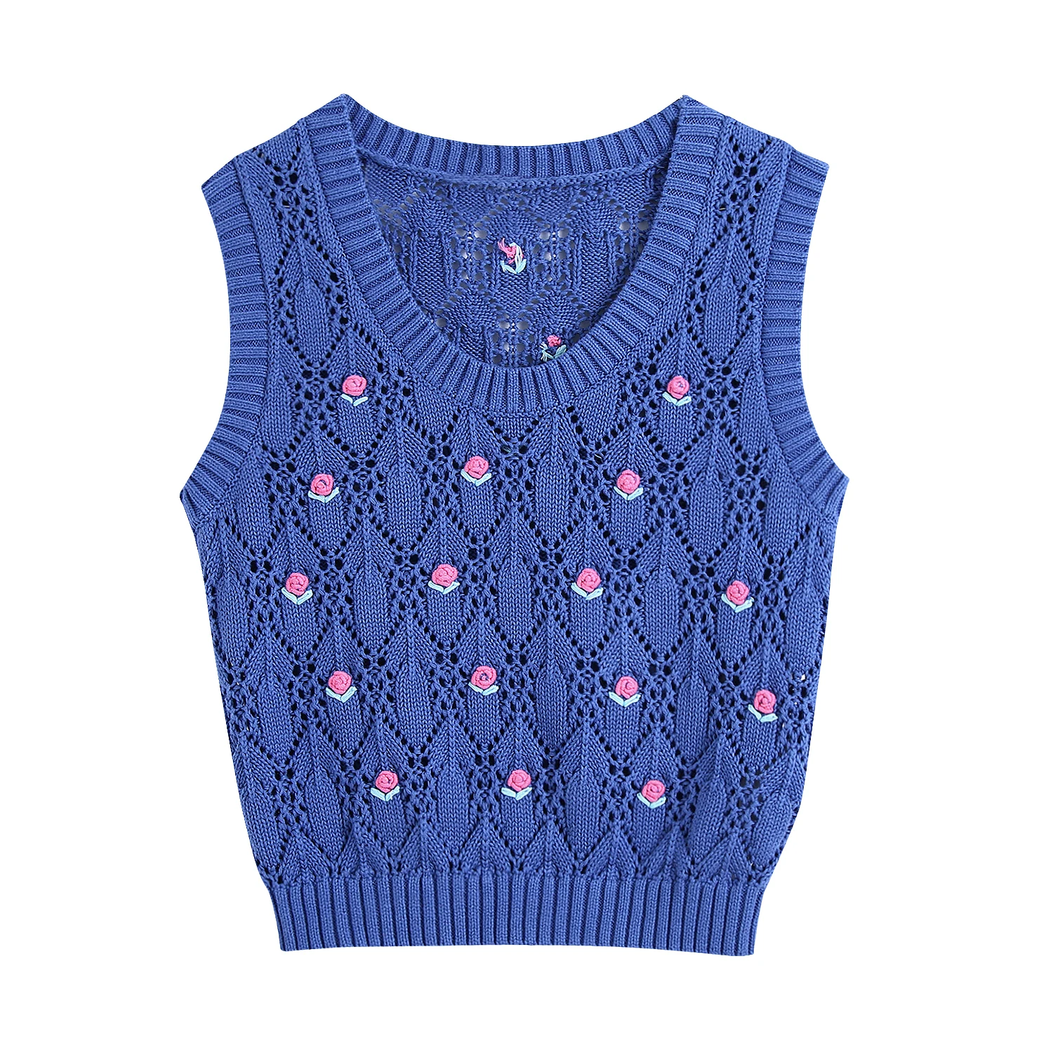 

JC · KILIG 2021 Floral Knitted Vest B1742