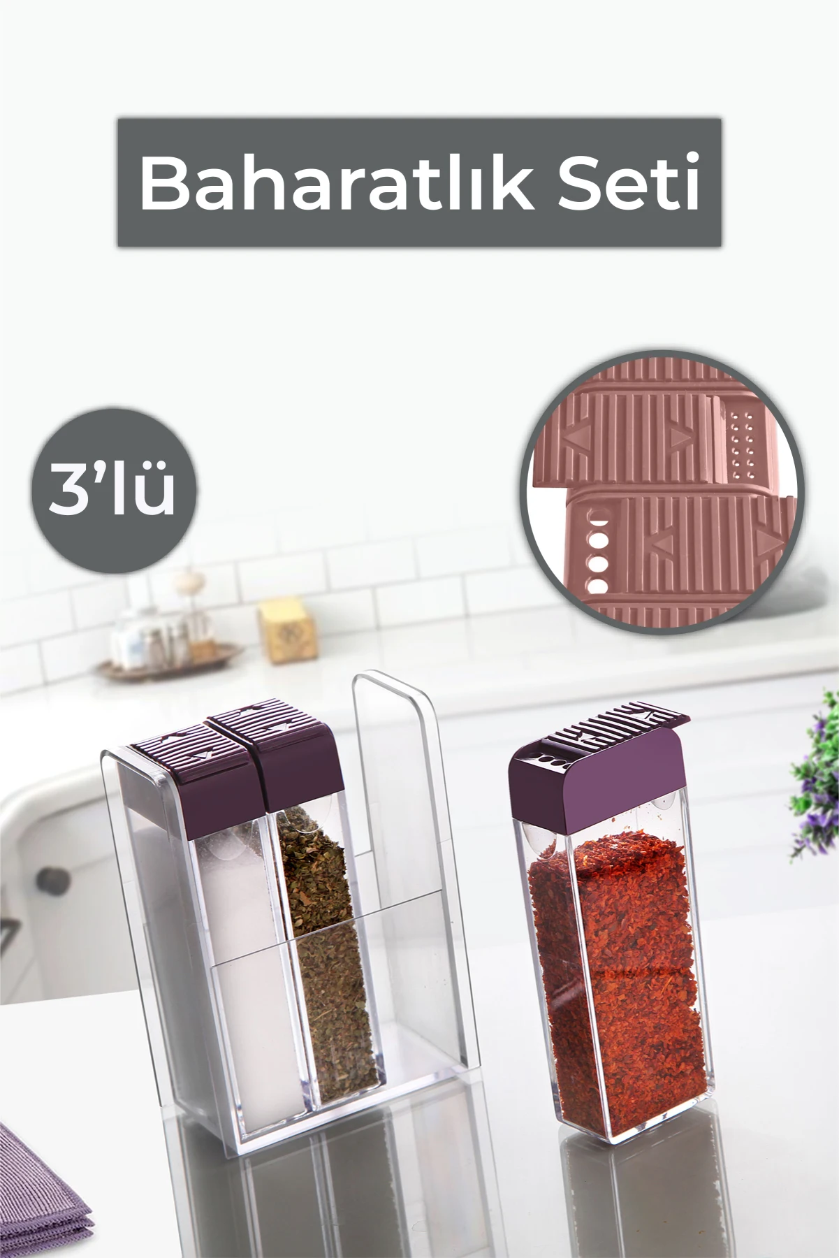 

Мягкий чехол с подставкой 3'lü Spice