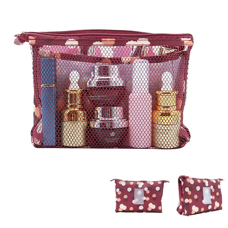 Женская косметичка дорожная сумка Органайзер для девушек дамская Хранения