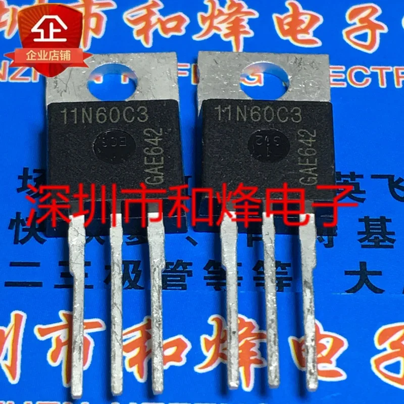 6 шт./лот 11N60C3 SPP11N60C3 TO-220 650V 11A Φ | Электронные компоненты и принадлежности
