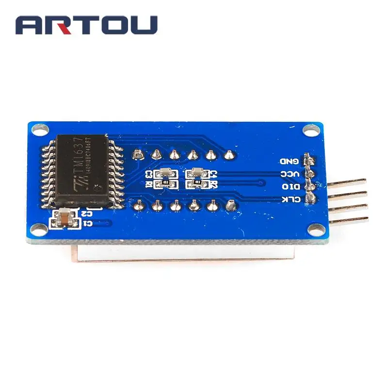 1 шт. TM1637 4 битный цифровой светодиодный модуль дисплея для arduino 7 сегментов 0 36