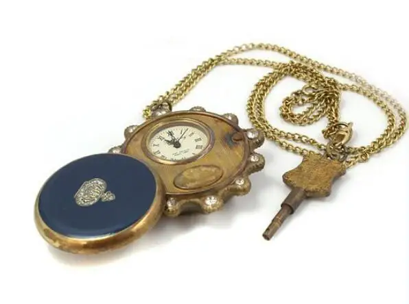 Мужские Механические карманные часы в стиле стимпанк с римским циферблатом |