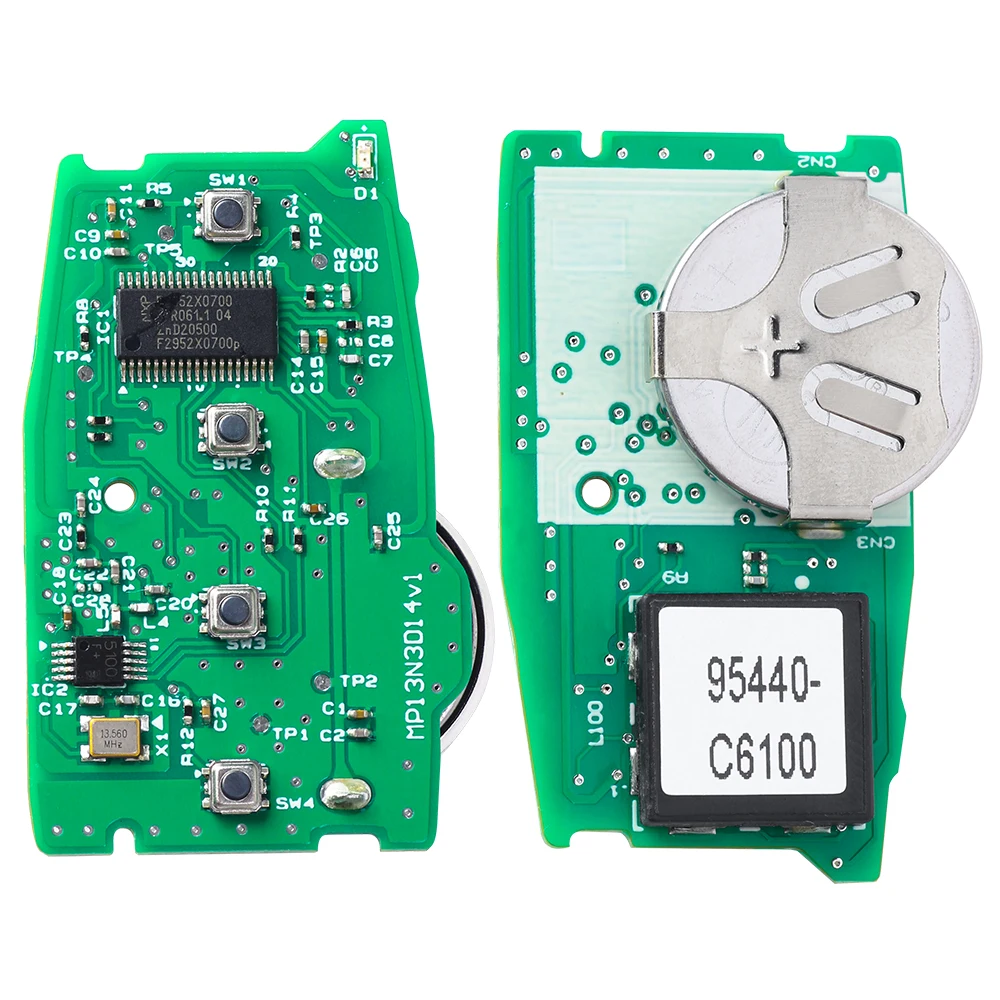 KEYECU 95440-C6100 OEM For KIA Sorento 2019 2020 4 Button Keyless Go FCC: TQ8-FOB-4F06 Smart Remote Key Fob 433MHz ID47 Chip - купить по