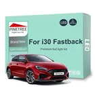 Комплект светодиодного светильник салона для Hyundai i30 Fastback PDE PDEN N 2017 2018 2019 2020, 12 шт., светодиодные лампы, купольная карта для чтения Canbus
