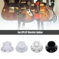 guitar accessories knobs guitar bass volume knob potentiometer tone hat ufo standard transparent r3z6
