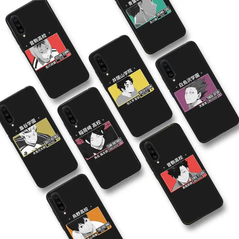 

Japan Anime Oya Haikyuu Phone Case For Redmi 9 5 S2 K30pro Silicone Fundas for Redmi 8 7 7A note 5 5A Capa