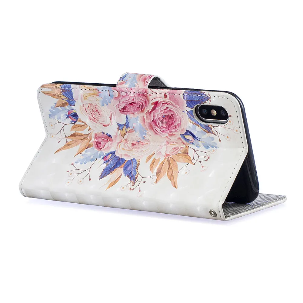 KISSCASE цветочный кожаный чехол Coques для huawei P30 Pro P20 P10 P8 Lite 2017 P Smart Plus Y7 2019 Honor 8 9 10 mate 20