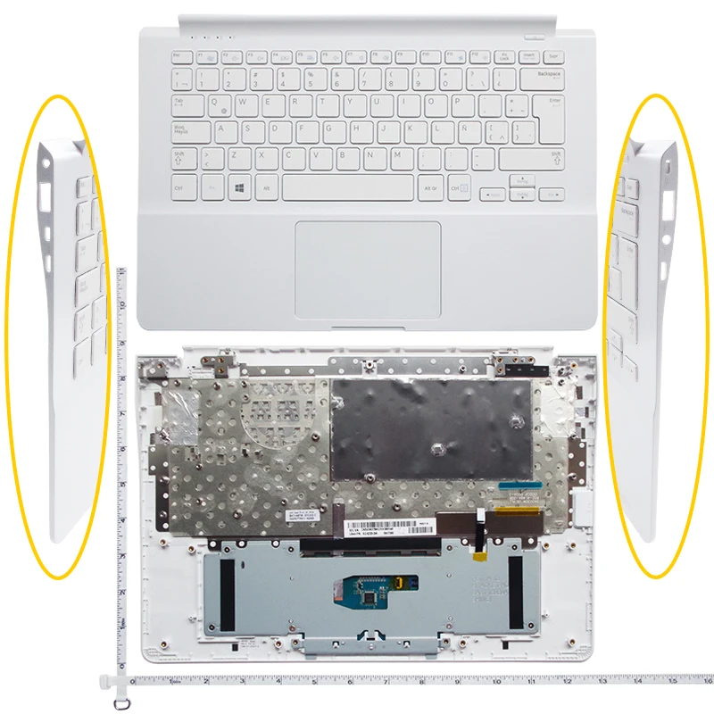 Новая клавиатура topcase Для SAMSUNG 905S3G 915S3G NP915S3G NP905S3G подставка для рук | Компьютеры и