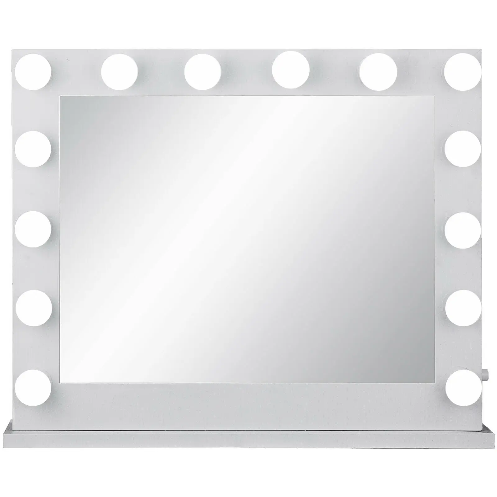 

Hollywood Lighted Makeup Vanity Mirror with Lights + 14 LED Dimmable Bulbs
