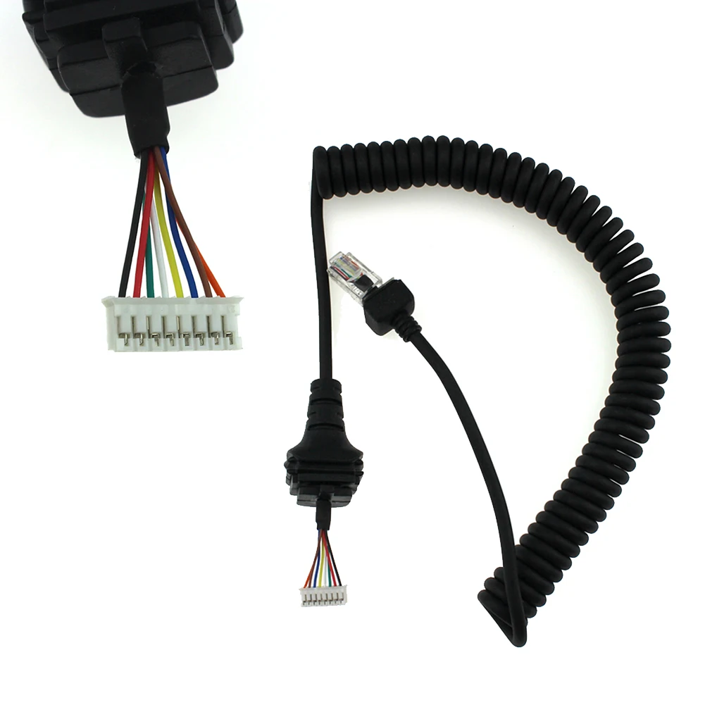 Заменяемый ручной микрофон HM152 154 кабель для ICOM Radio IC 2820H ремонта IC2200 IC3600FI|Запчасти