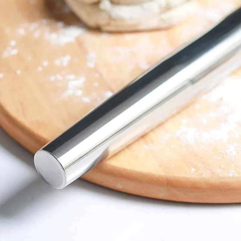 Нержавеющая сталь Скалка Гладкий антипригарный пельмени из теста инструменты