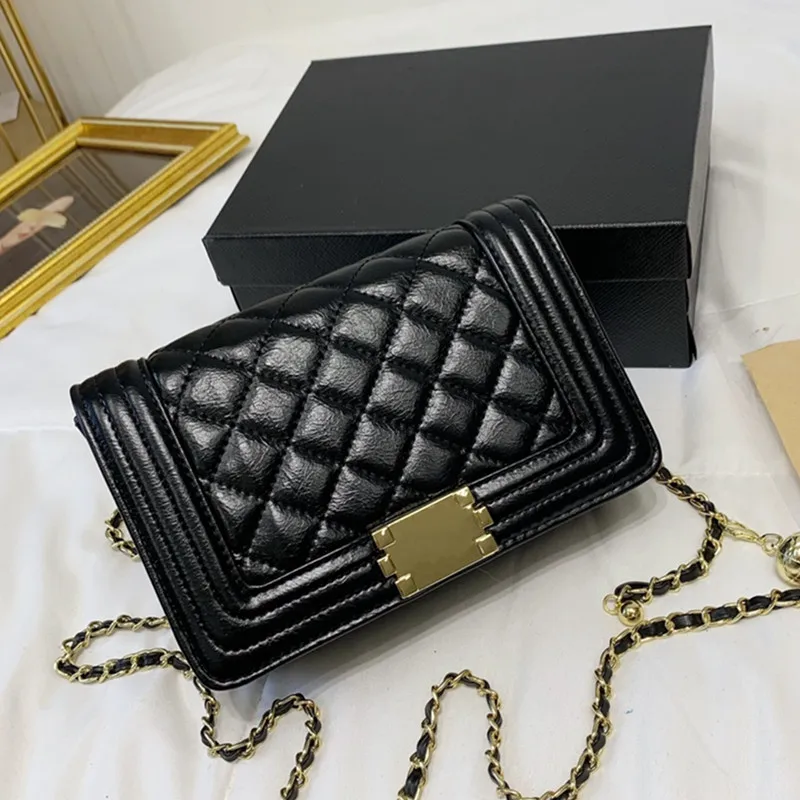 

Brand Design Shoulder Bags and Purse Women Chain Bags Diomand Lattice LB Bag Luxury Crossbody Bag Bolso Mujer CC Satchel Bags