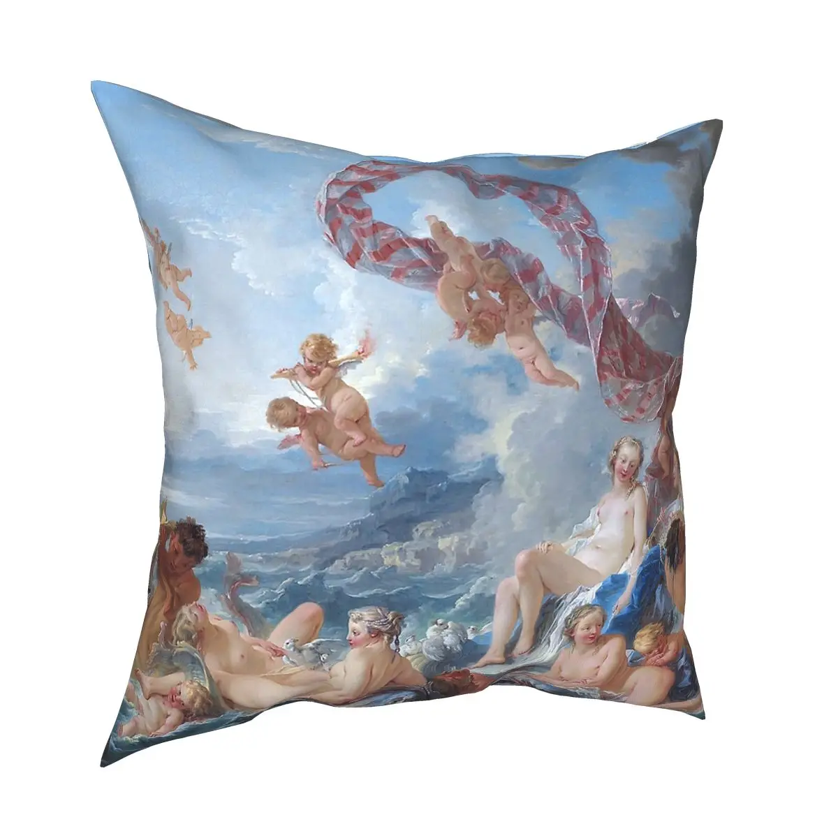 

The Triumph Of Venus Francois Boucher Pillow Case Home Decorative Cushions Throw Pillow for Living Room Double-sided Printing