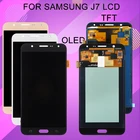 1 шт. протестированный J7 дисплей для Samsung Galaxy J7 2015 ЖК Сенсорная панель экран дигитайзер J700 ЖК сборка бесплатная доставка с инструментами