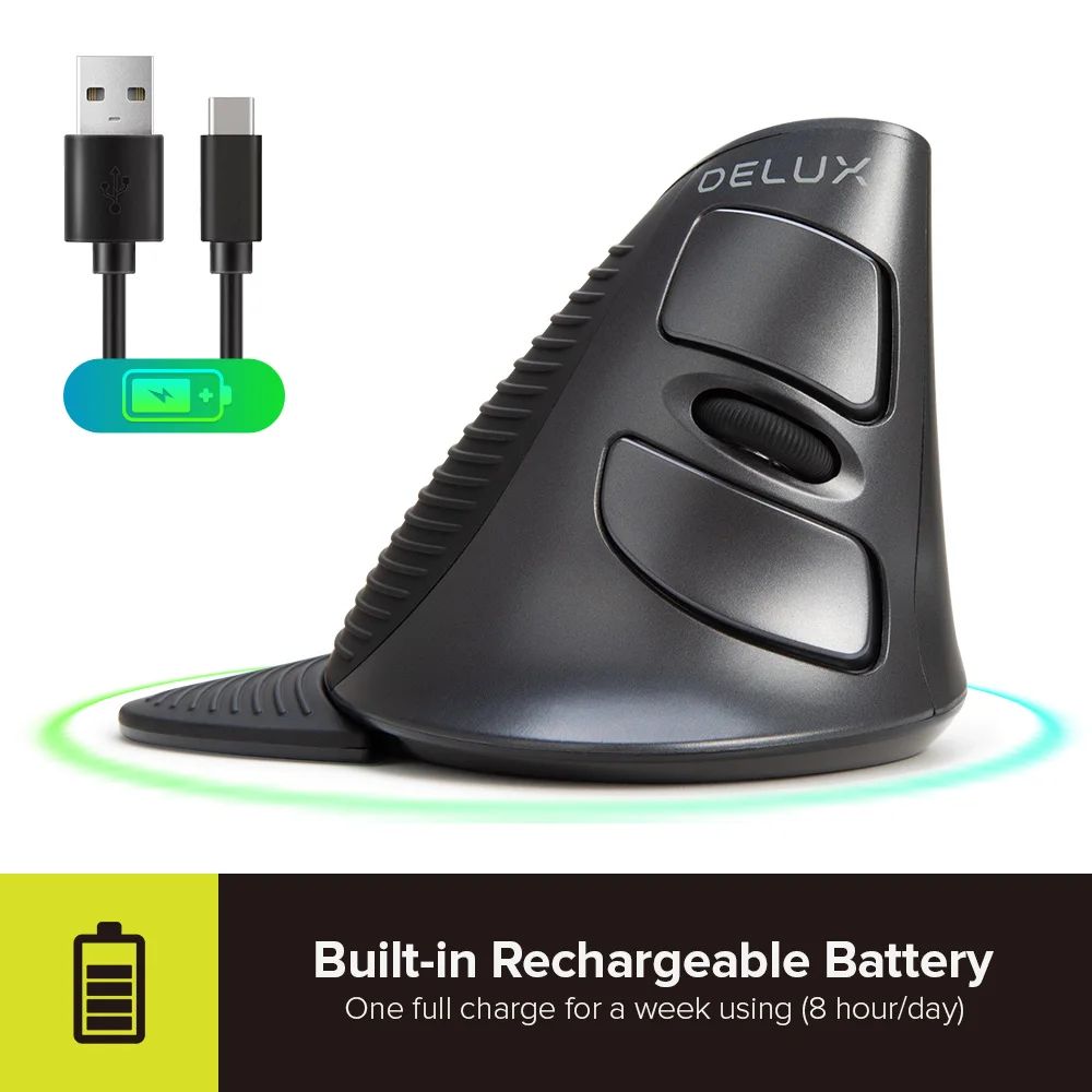 ergonômico 4000 dpi ratos ópticos com descanso