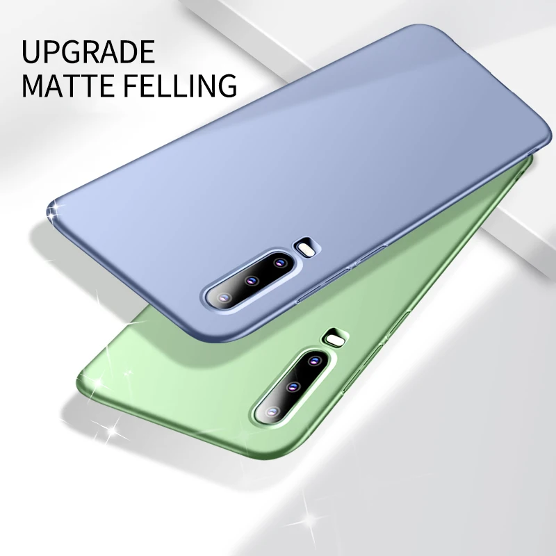Роскошный Матовый чехол для телефона Huawei P9 P10 P20 P30 Mate 30 20 10 9 Pro Lite 20X жесткий из