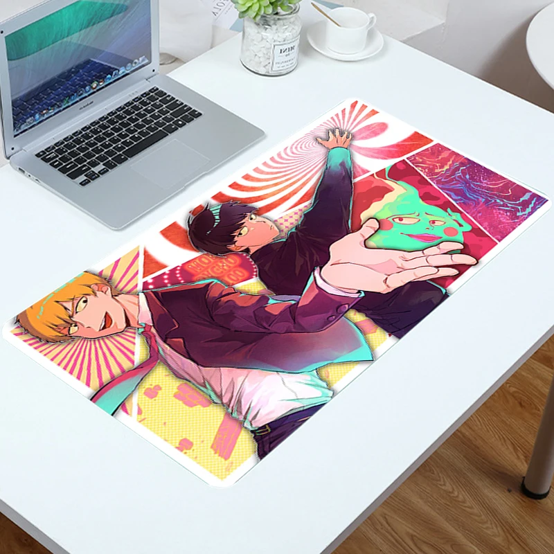 

Large Mouse Pad Gamer Gaming Mouse Mat Computer Mousepad Anime Carpet Gamers Accessories Pc Gamer Full Rugs Diy Mob Psycho 100