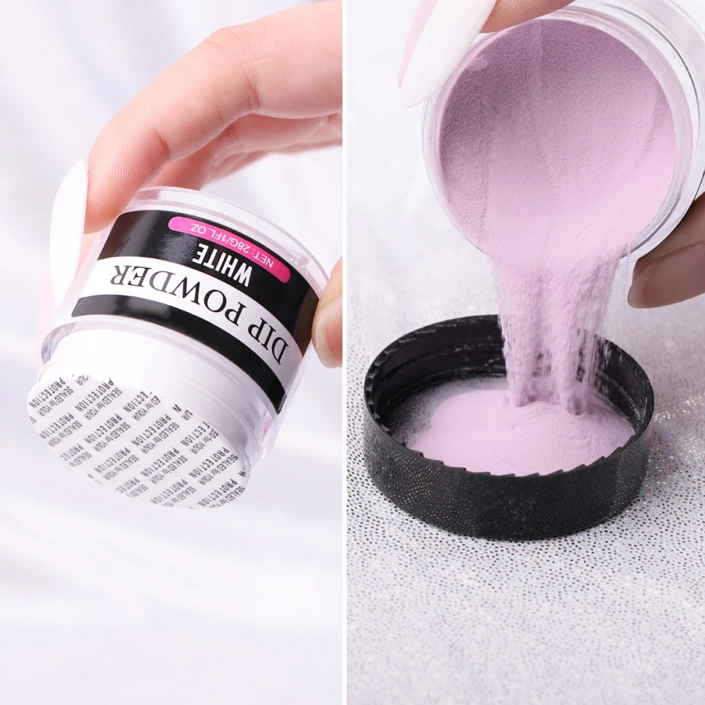 

8 Colors Dipping Nail Powder Set Dip Nail Powder Starter Kit for Nail Manicure Nail Art UV/LED Lamp