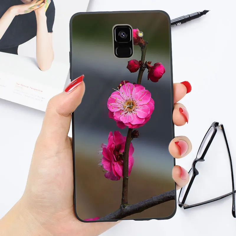X25 Для samsung Galaxy A5 A6 A7 A8 плюс для задней панели телефона для samsung A6 A8 плюс чехол бампер - Цвет: X25