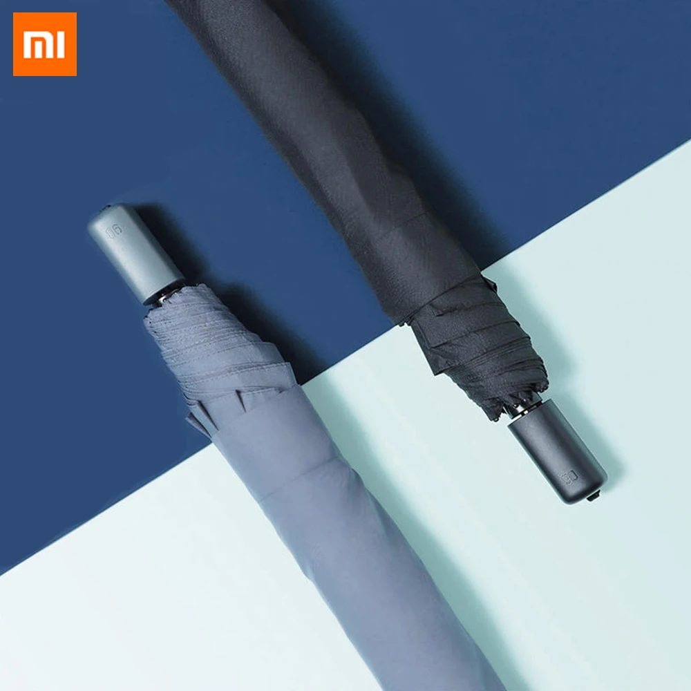 Горячая Xiaomi 90FUN складной зонт из алюминиевого сплава труба Практичный Водонепроницаемый неавтоматический дождливые и солнечные зонтики
