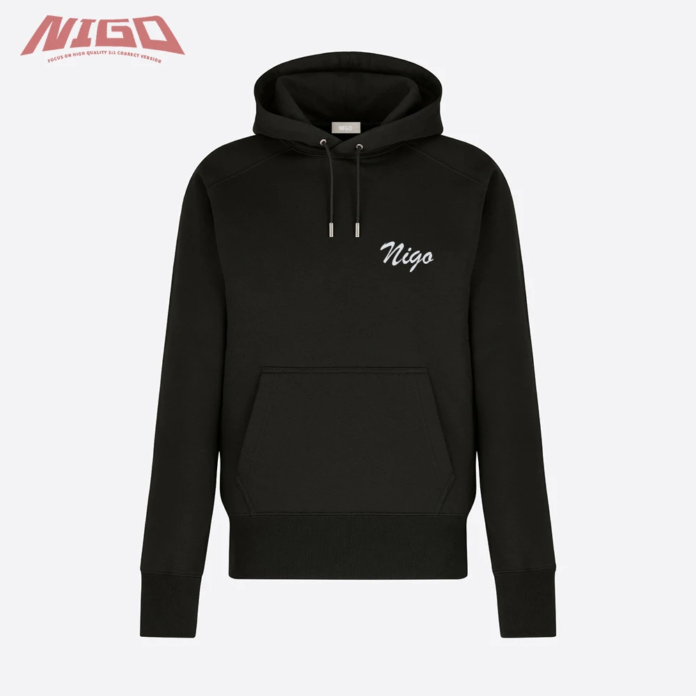 

Черная толстовка с капюшоном NIGO 21ss в стиле покера # nigo35565