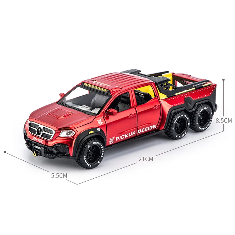HOBEKARS 1:28 игрушечные машинки модели автомобилей X CLASS еху 6x6 металлического сплава
