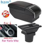 Автомобильный подлокотник для Toyota Yaris Vitz 2006-2011, контейнер для хранения для хэтчбека