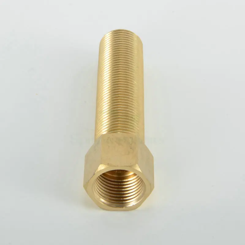 1/2 &quotDN15 удлиненный медный материал Мужской Двойной Соединительный патрубок для