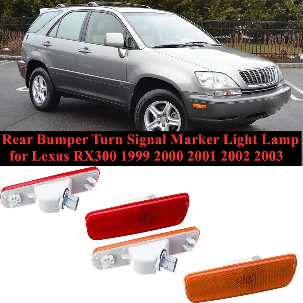Задний левый правый боковой бампер поворотный маркер сигнала светильник лампа