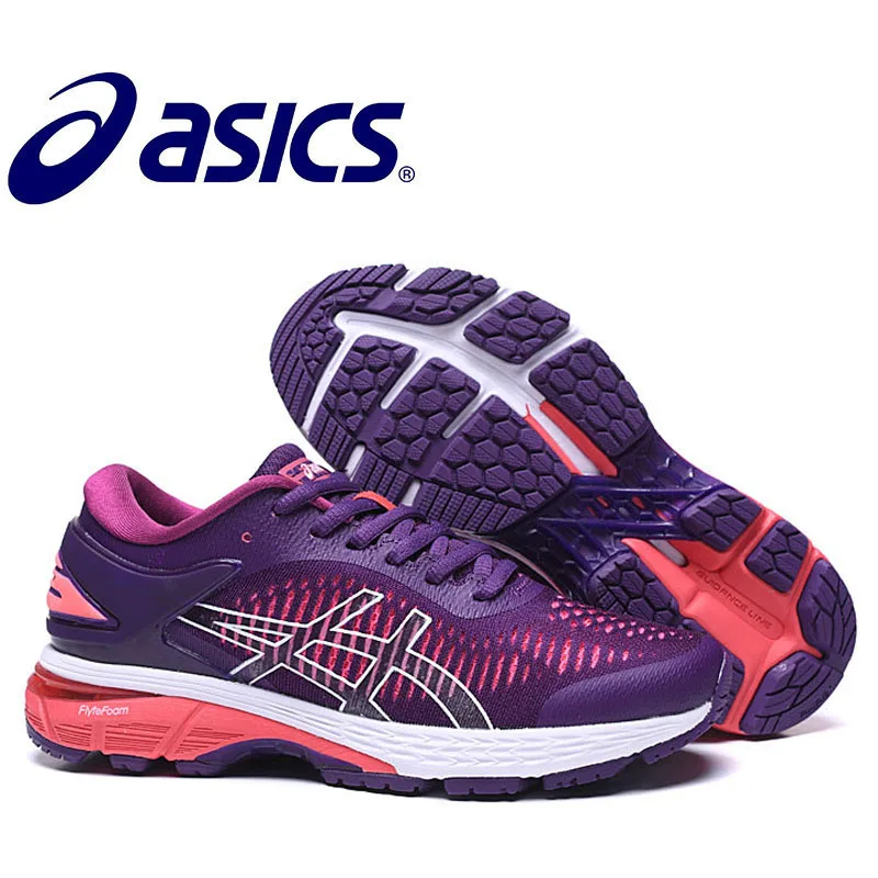 6 Оригинальная женская обувь Asics-Kayano 25 дышащая устойчивая обувь для бега уличная теннисная обувь Asics-gel kayano 25 - Цвет: 6