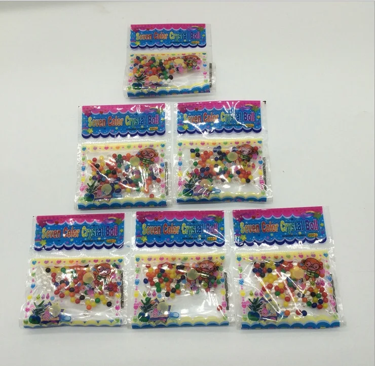 

200 Pcs Pearl Shaped Crystal Soil Water Beads Mud Grow Magic Jelly Balls Home Decor Aqua Soil Wholesales Hydrogel C