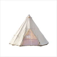 waterproof four season family mongolian tent and winter glamping cotton canvas yurt tent