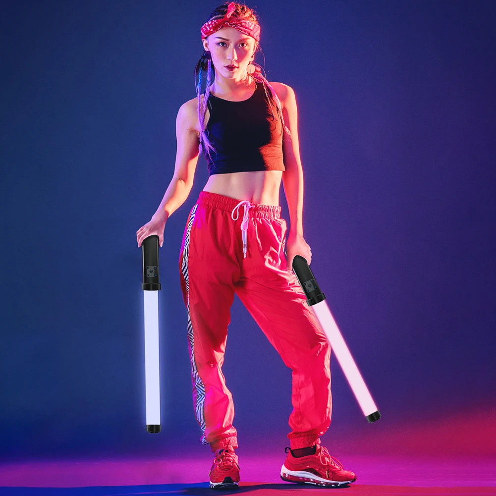 Портативная светодиодсветильник лампа RGB для фотосъемки со встроенным