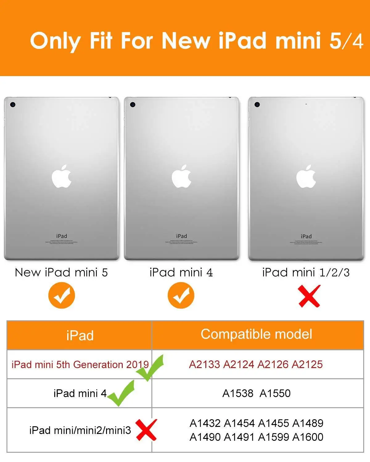Чехол для iPad Mini 5 4 деловой стиль углов откидной кожаный прочный мягкий ТПУ
