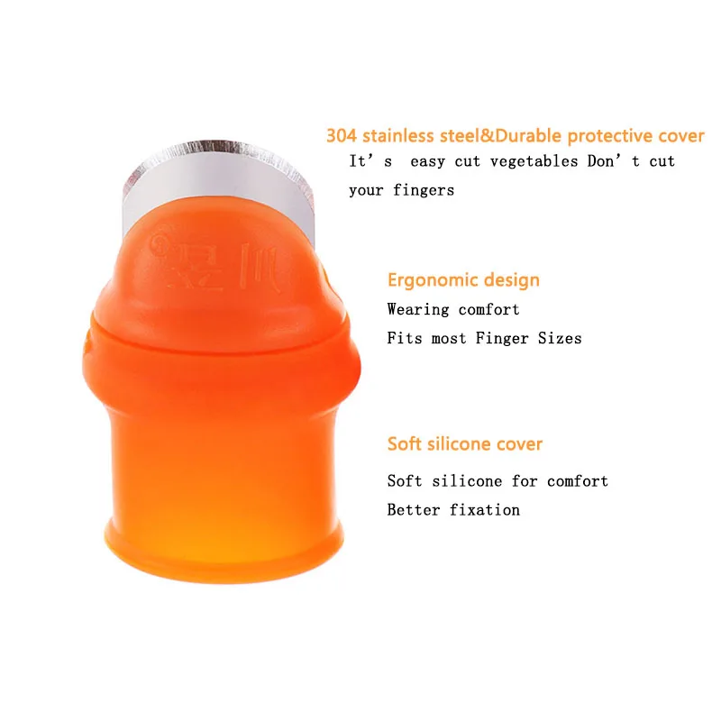 Hot Sales Silicone Thumb Knife Finger Protector Vegetable Harvesting Plant Blade Scissors Cutting Rings Garden Gloves |