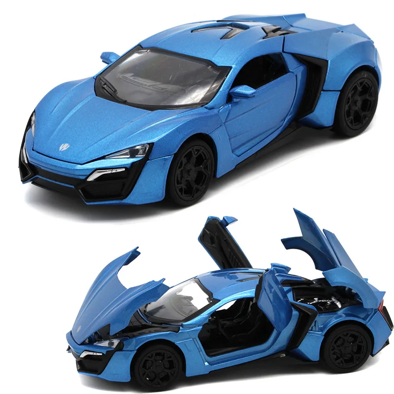 Модель спортивного автомобиля 1/32 сплав отличное качество литая игрушка 15 5 см 4