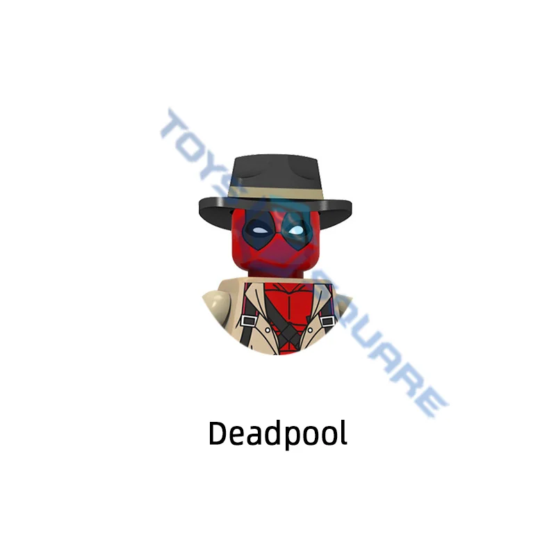 Конструктор игрушечный Росомаха Грут Рамон чудо-призрак Веном всадник девушка |