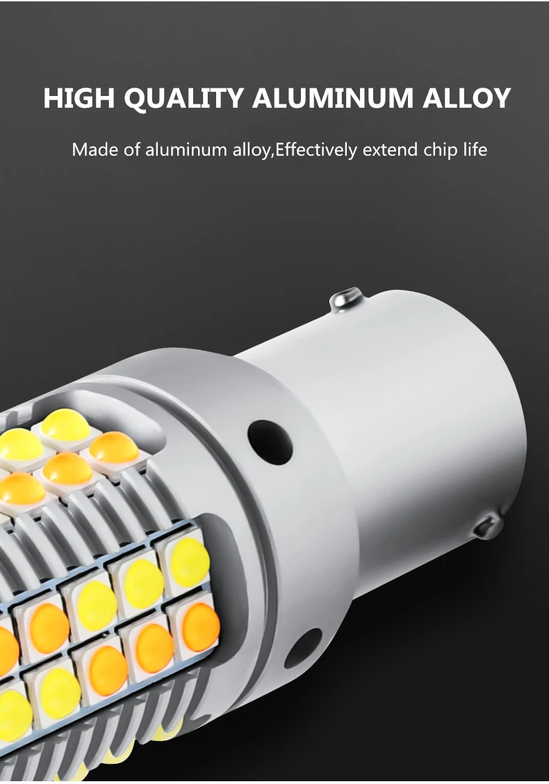 

2x 1156 BAU15S PY21W white yellow Daytime Running Light For volkswagen polo 2011-2015 LED Driving Daytime Running Lamp