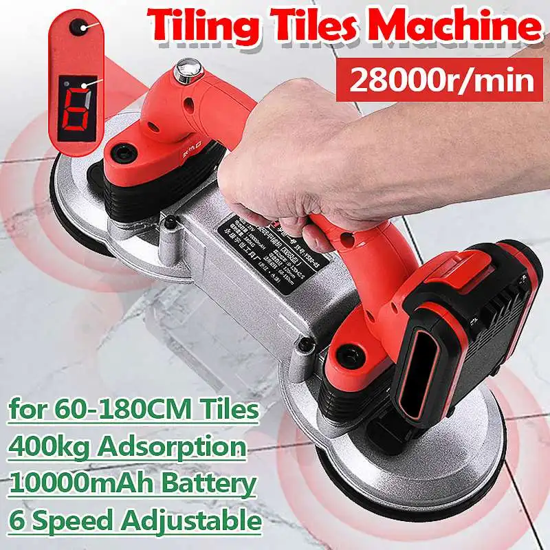 

Автоматическая машина для плиточной плитки, строительные инструменты, система выравнивания плитки, 6 скоростей, регулируемая напольная пли...