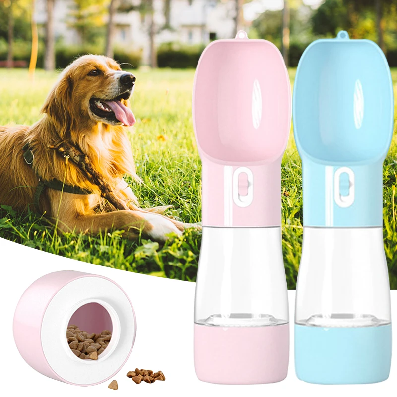 

Multifunction Dog Food Water Feeder Drinking Bowl Portable Pet Dog Water Bottle For Dogs Puppy Cat Water Dispenser Pet Products
