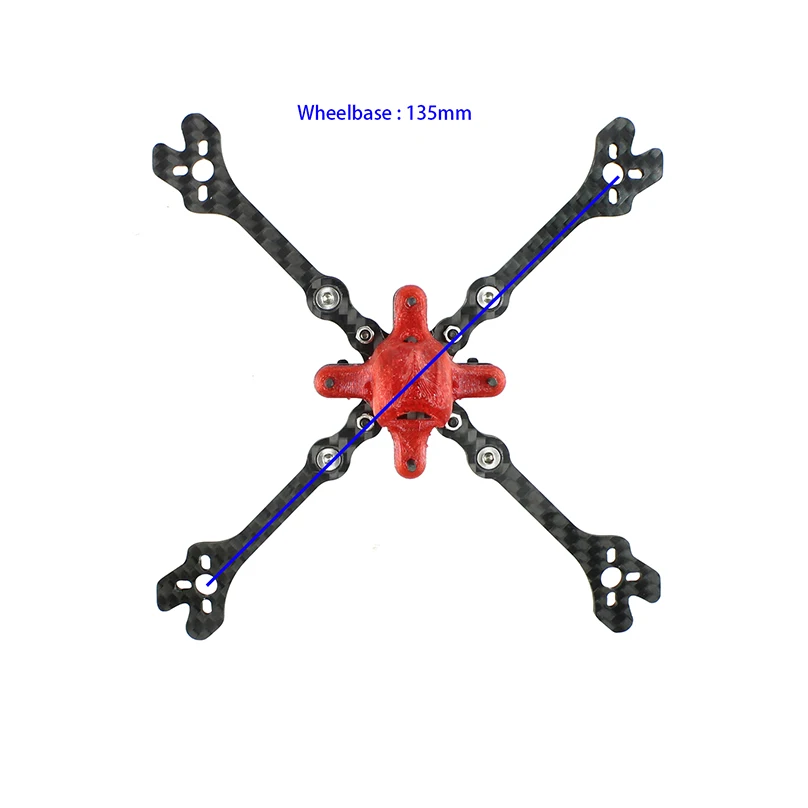 

FEICHAO Keel135 Carbon Fiber Frame Kit for 1104-1506 Motor for 3inch Blades with / without Camera Cover
