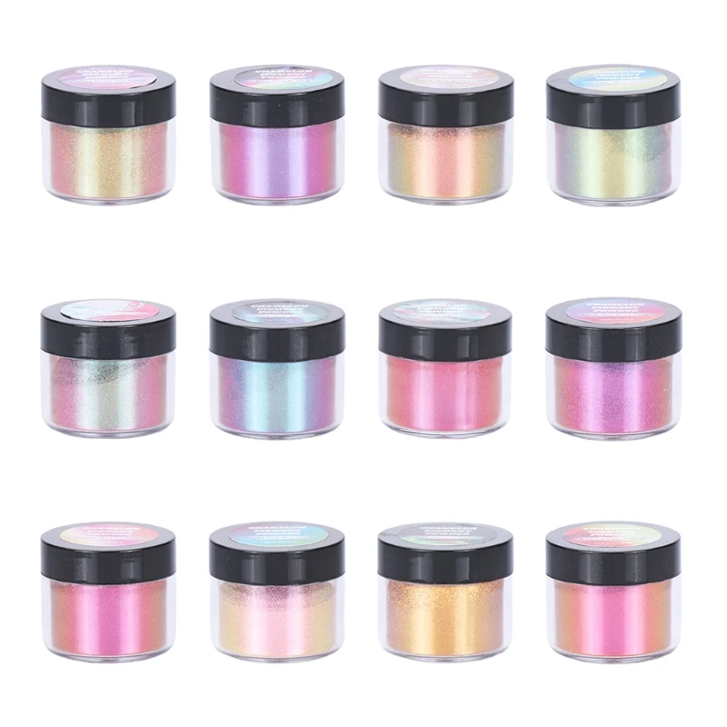 Chameleon-Powder Pearl Pigment Powder for Paint Color Shifting Mica Powder for Resin Bath Bombs Body Butter 5g/10g