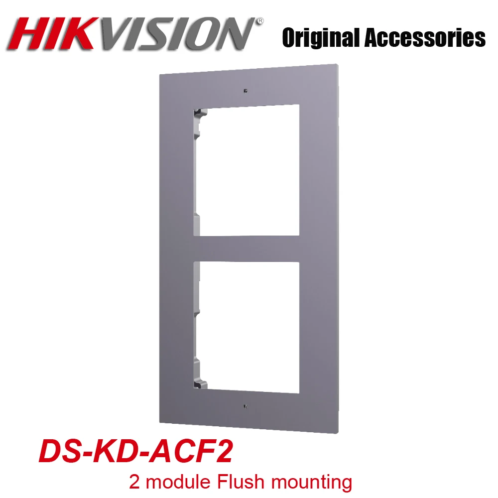 

Original Hikvision DS-KD-ACF2 Flush Mounting Box 2 Module Accessories 2nd Video Intercom Brackets