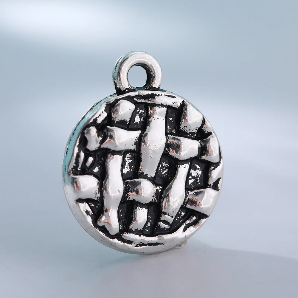 Skyrim 10 шт. серии вкусная еда яблочный пирог двухсторонние Подвески DIY модные